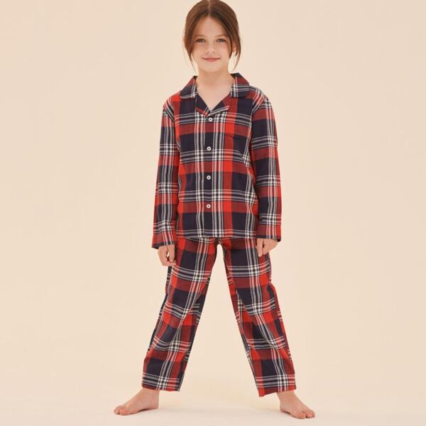 KIDS TARTAN LOUNGE SET Thumbnail