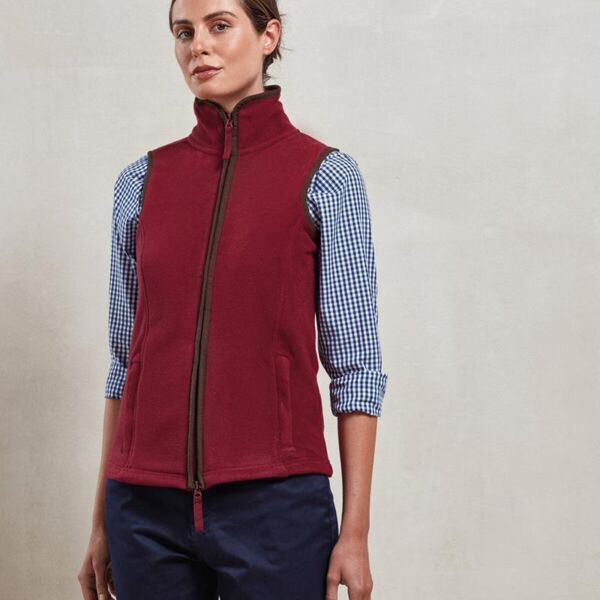 WOMENS ARTISAN FLEECE GILET Thumbnail