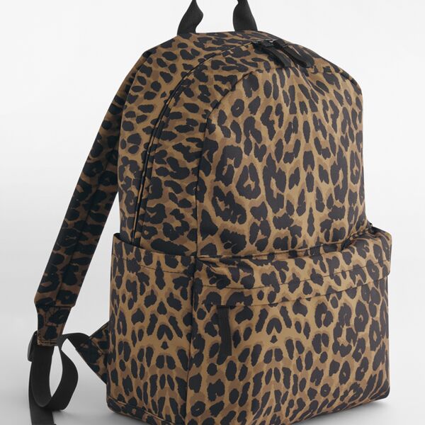 BagBase Leopard Print Backpack Thumbnail