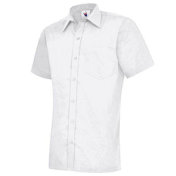 Mens Poplin Half Sleeve Shirt Thumbnail
