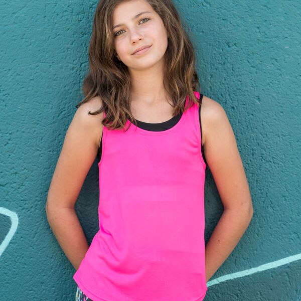 SF Minni Kids Fashion Workout Vest Thumbnail