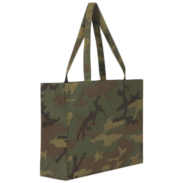 Premium Camo Woven Shopper Thumbnail