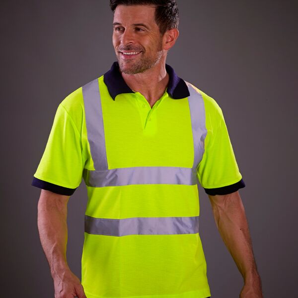 Yoko Hi-Vis Polo Shirt Thumbnail