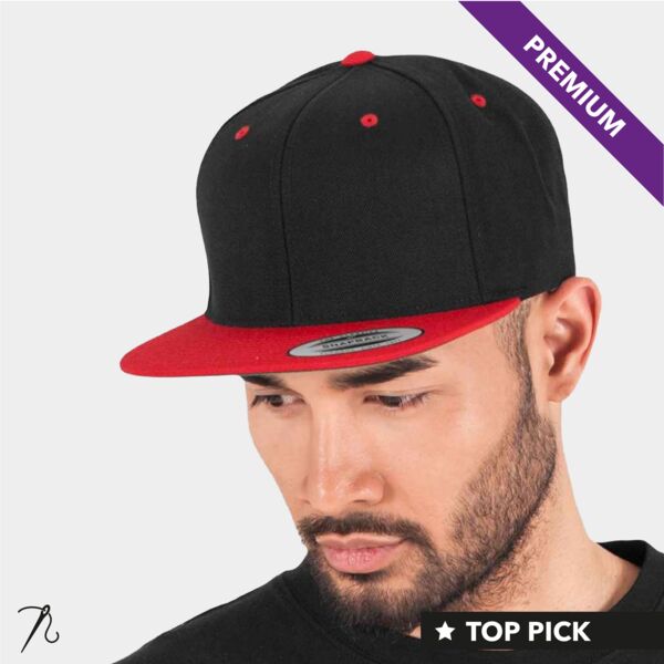 Two Tone Classic Snapback Cap Thumbnail
