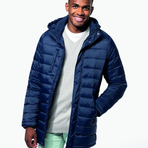 Kariban Lightweight Long Padded Parka Jacket - Workwear Thumbnail