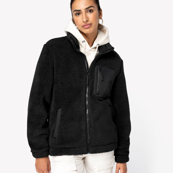 Adult Unisex Sherpa Jacket - Dancewear Thumbnail