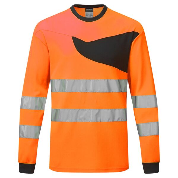 Portwest PW2 Hi-Vis T-Shirt Long Sleeve Thumbnail