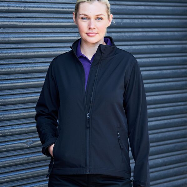 Ladies Pro Two Layer Soft Shell Jacket - With Nickname Thumbnail