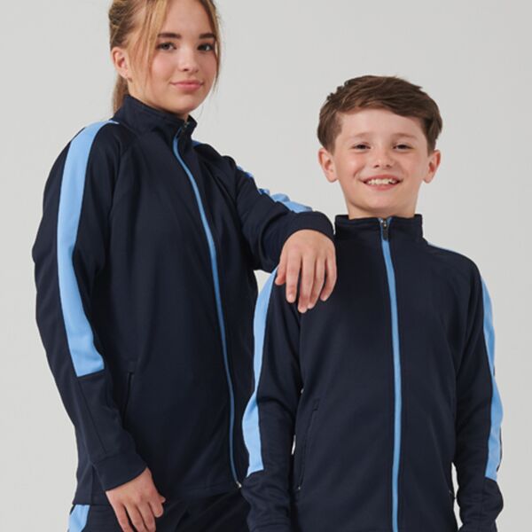 Finden and Hales Kids Knitted Tracksuit Top with Nickname Thumbnail