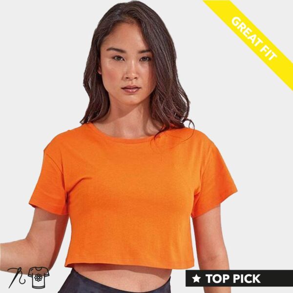 Women's Crop Top with nickname Thumbnail