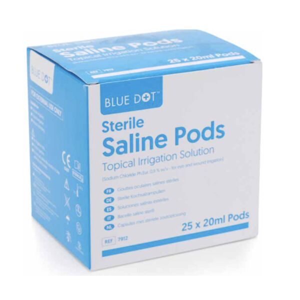 20ml Blue Dot Eye Wash Pods (Box 25) Thumbnail
