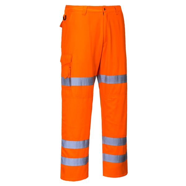 Hi-Vis Three Band Work Trousers Thumbnail