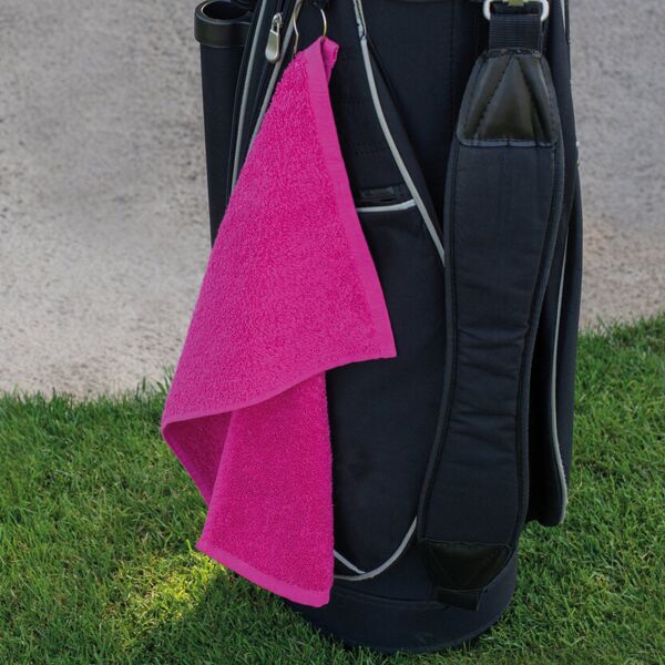 Luxury range golf towel. Thumbnail