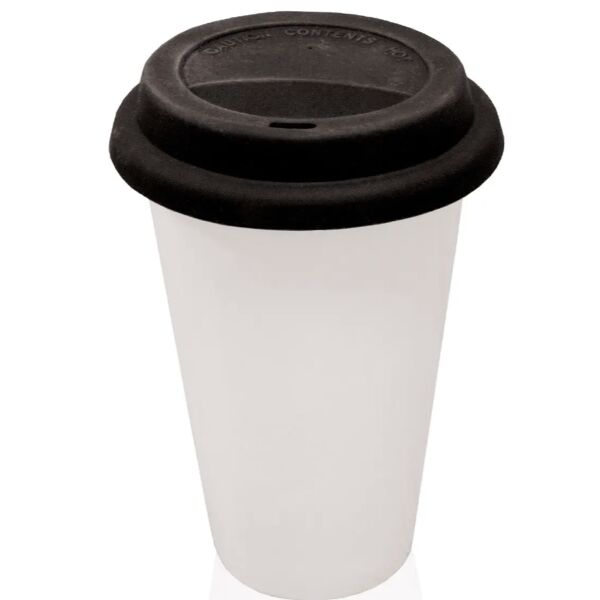 Dual Wall Eco Travel Mug With Black Lid Thumbnail