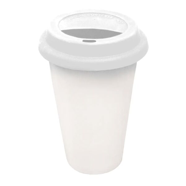 Dual Wall Eco Travel Mug With White Lid Thumbnail