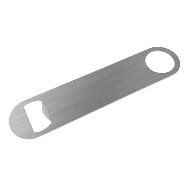 Bar Blade/Bottle Opener Stainless Steel - 180mm x 40mm x 2mm Thumbnail