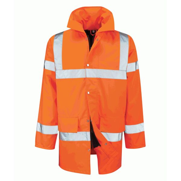 TRISTAN: ORANGE 3/4 LENGHT JACKET Thumbnail