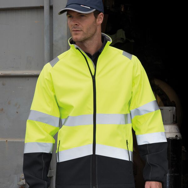 Result Safe-Guard Printable Safety Soft Shell Jacket (R450X) Thumbnail