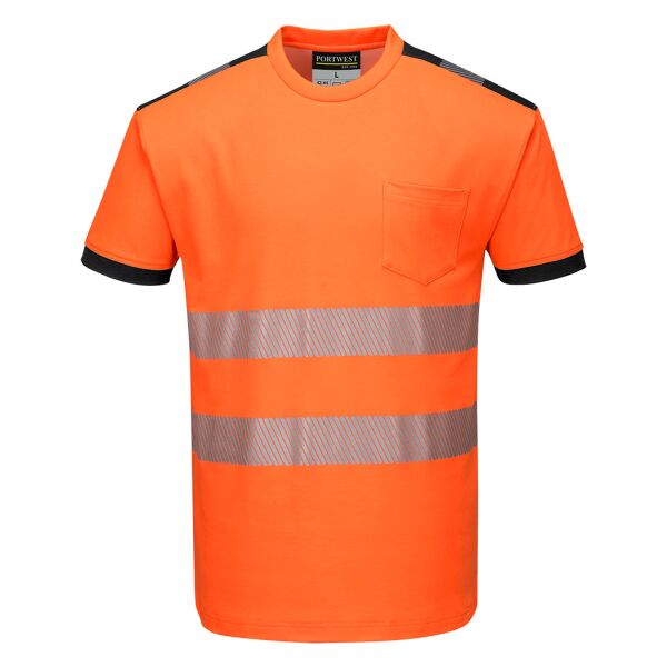 PW3 Hi-Vis Cotton Comfort T-Shirt S/S Thumbnail