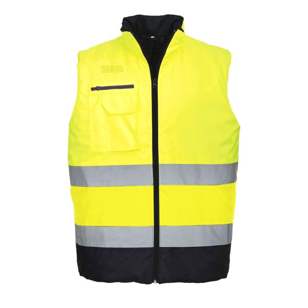 Hi-Vis Contrast Bodywarmer Thumbnail