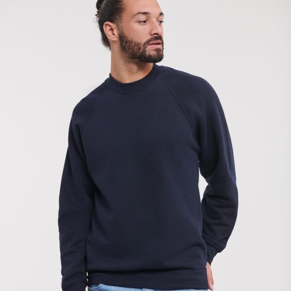 Russell Raglan Sweatshirt with Nickname Thumbnail