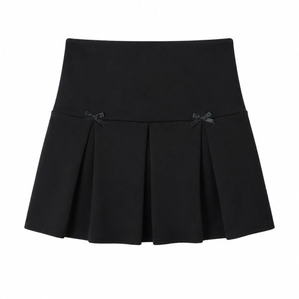 Pleated Bow Skirt Thumbnail