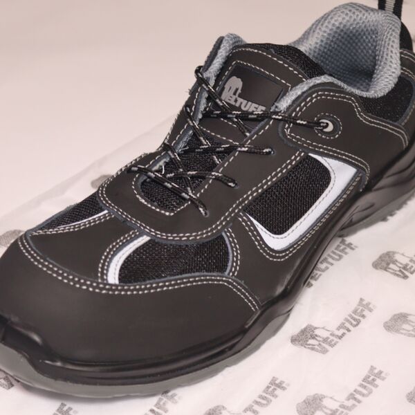 Mesh Black Non-Metallic Light Comfort Trainer S1P SRC Thumbnail